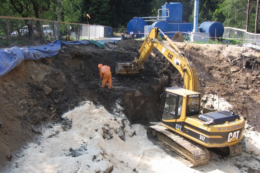 Sanace ekologické zátěže Pelhřimov, zdroj: archiv SFŽP ČR